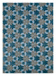 Wollteppich - 240 x 170 cm - blau