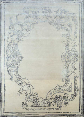 Wollteppich - 300 x 240 cm - creme