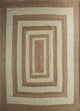 Juteteppich - 240 x 150 cm - mehrfarbig