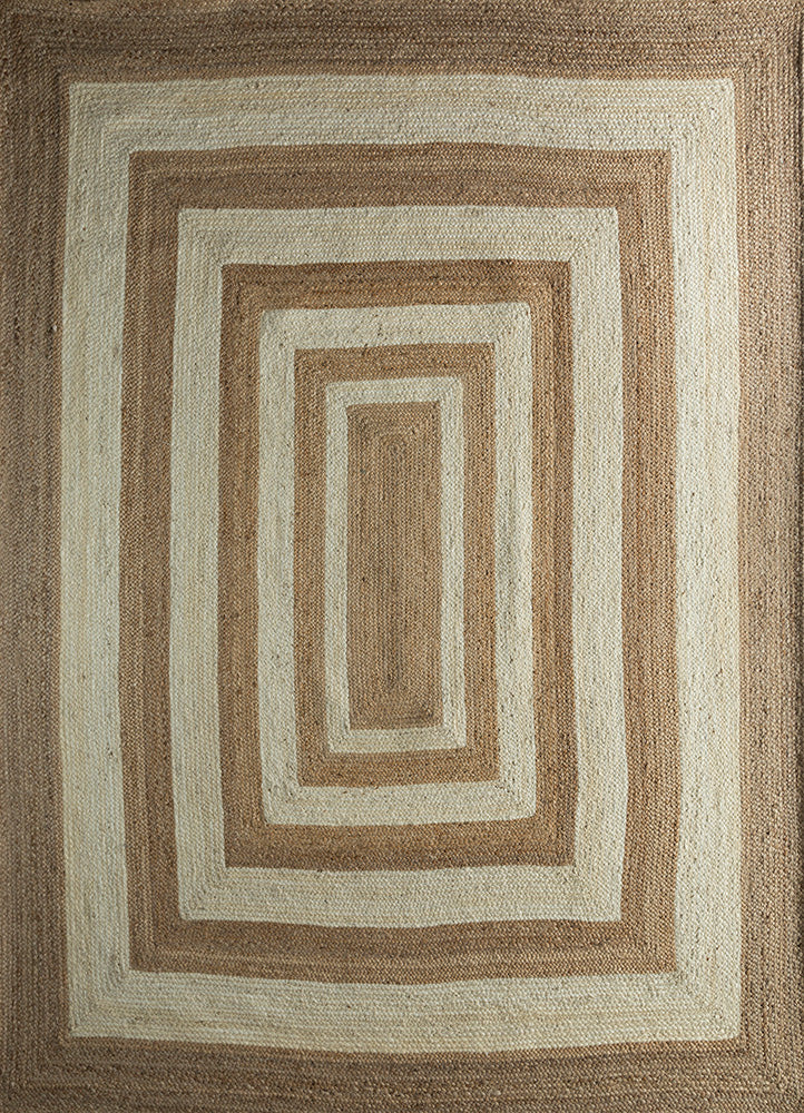 Juteteppich - 240 x 150 cm - mehrfarbig