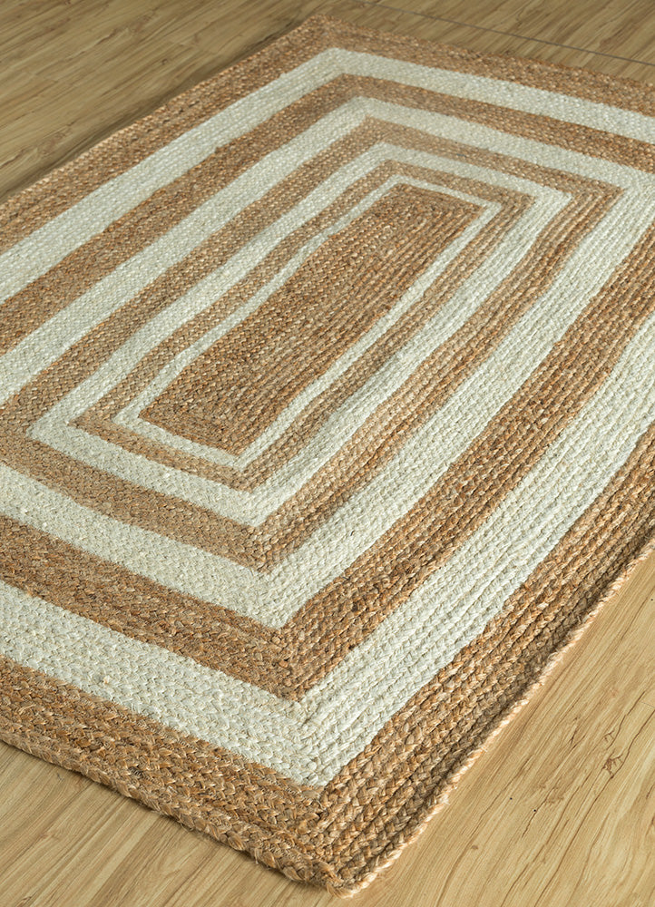 Juteteppich - 240 x 150 cm - mehrfarbig