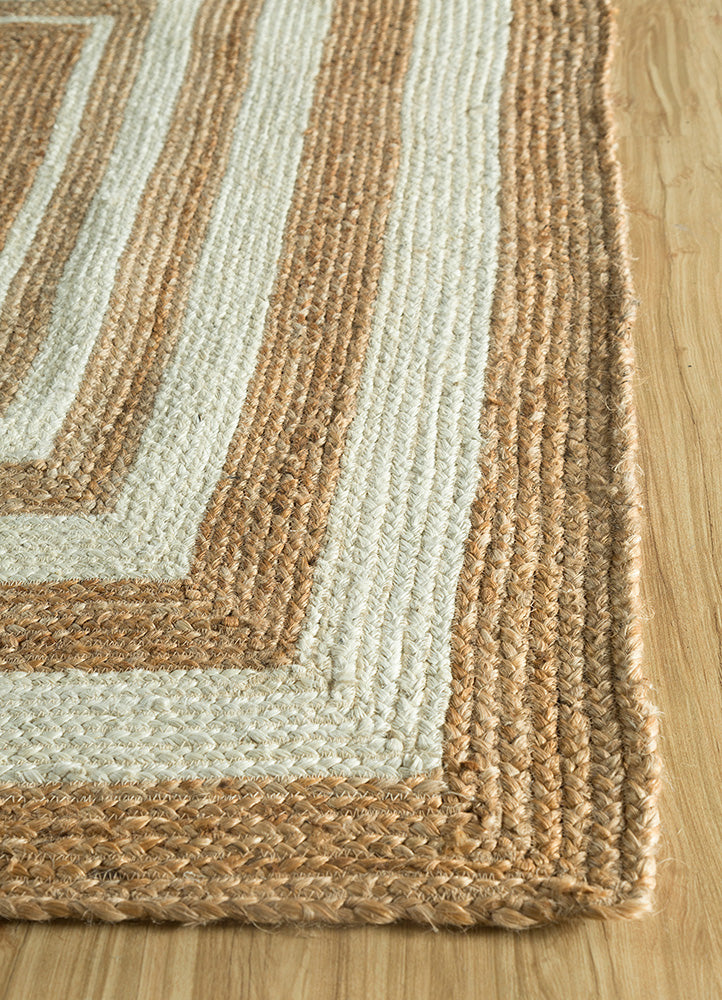 Juteteppich - 240 x 150 cm - mehrfarbig
