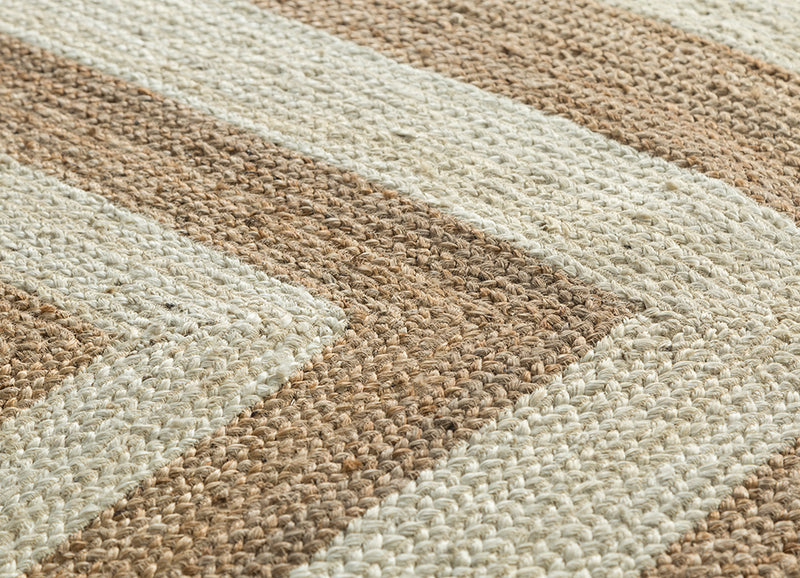 Juteteppich - 240 x 150 cm - mehrfarbig