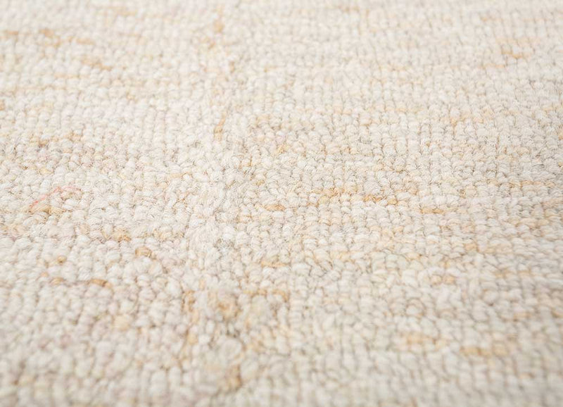 Wollteppich - 90 x 60 cm - hellbeige