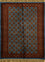 Wollteppich - 120 x 75 cm - blau