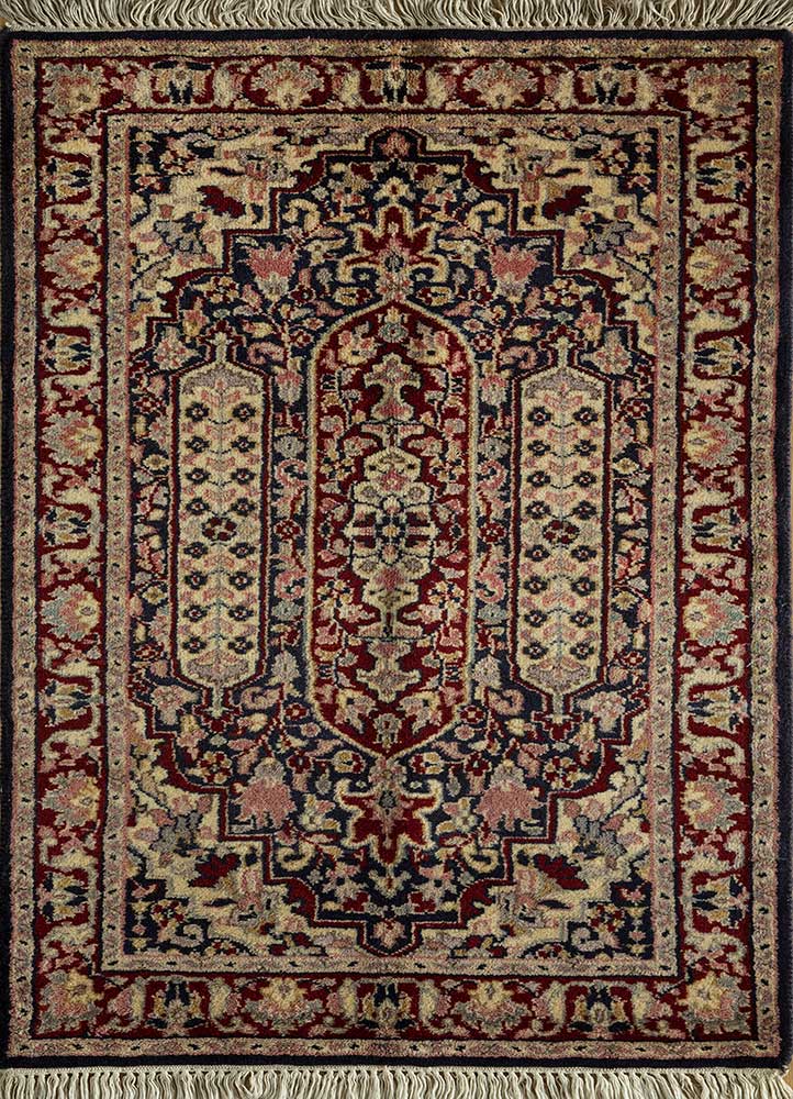 Wollteppich - 120 x 75 cm - orange