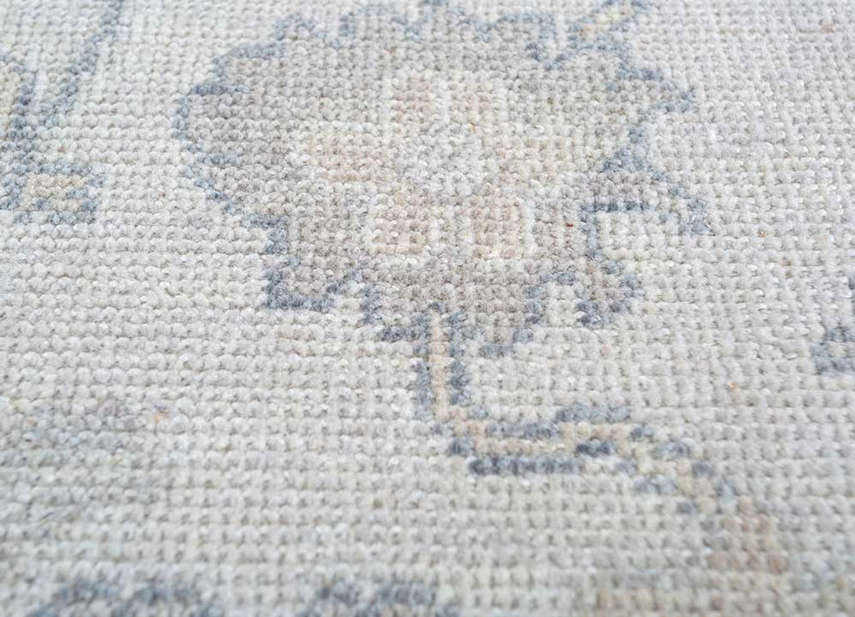 Wollteppich - 300 x 240 cm - hellgrau