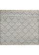 Wollteppich quadratisch  - 75 x 75 cm - beige