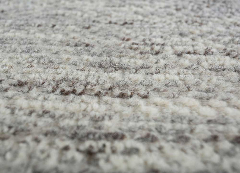 Wollteppich quadratisch  - 75 x 75 cm - beige