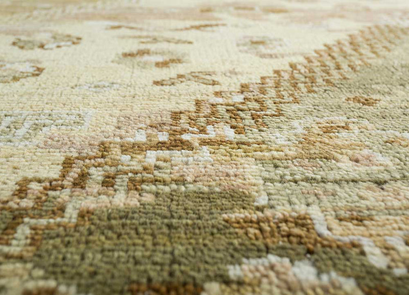 Wollteppich - 300 x 240 cm - gold