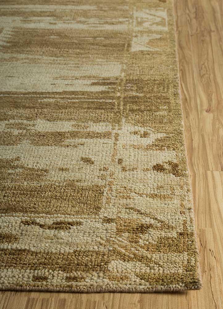 Wollteppich - 300 x 240 cm - gold