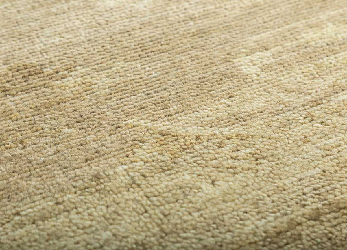 Wollteppich - 300 x 240 cm - gold