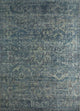 Wollteppich - 300 x 240 cm - blau