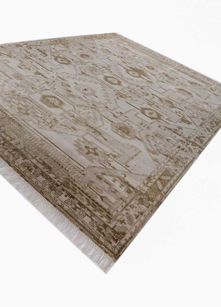 Wollteppich - 300 x 240 cm - creme