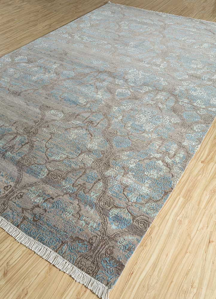Wollteppich - 300 x 195 cm - beige