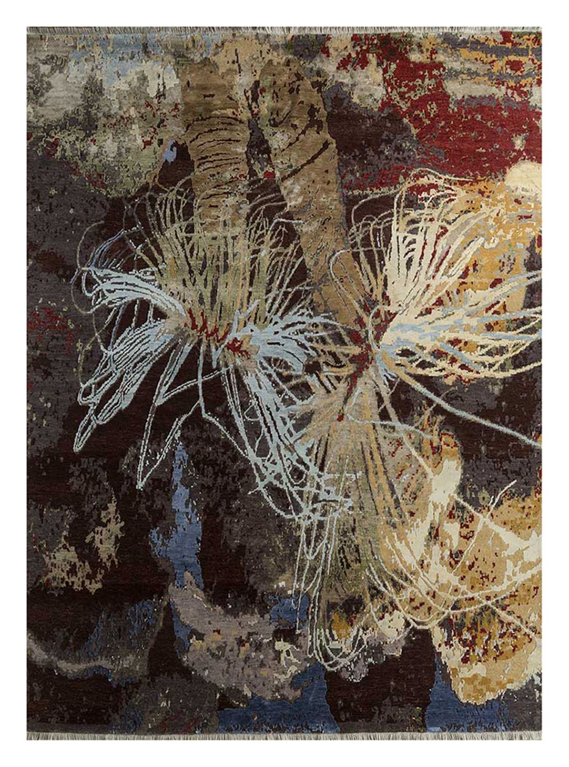 Wollteppich - 300 x 240 cm - beige