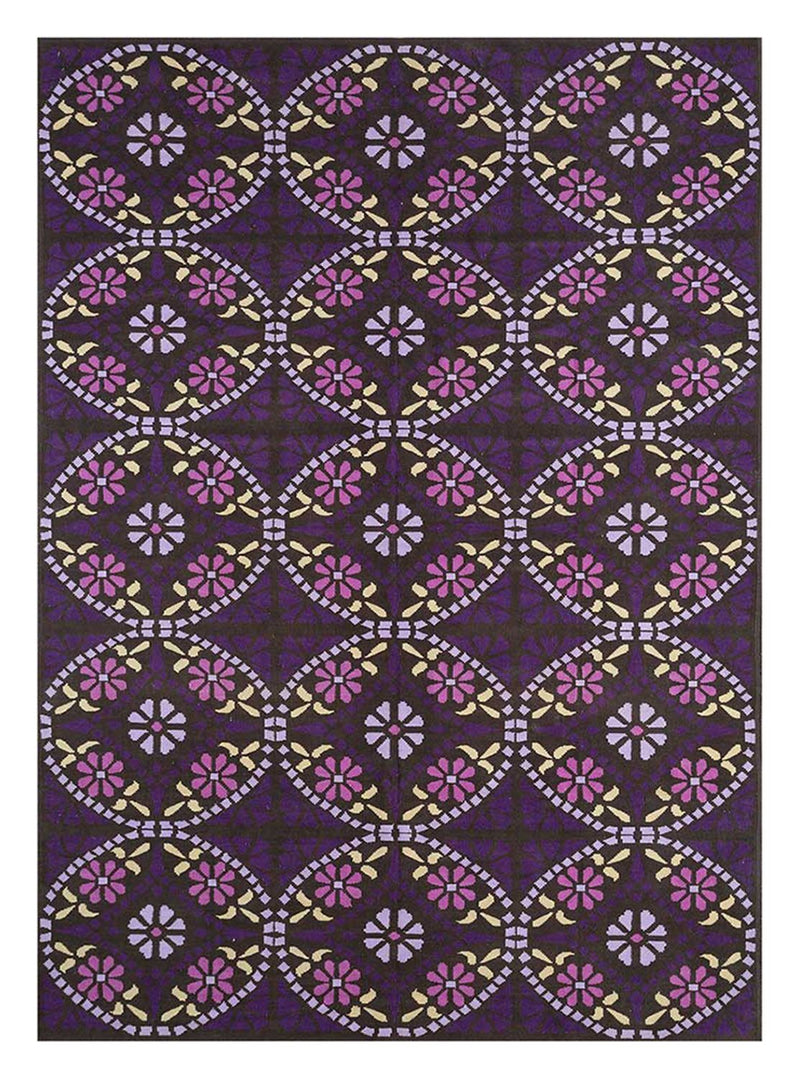 Sisalteppich - 270 x 180 cm - lila