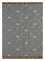 Wollteppich - 180 x 120 cm - grau