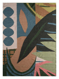 Wollteppich - 270 x 180 cm - mehrfarbig