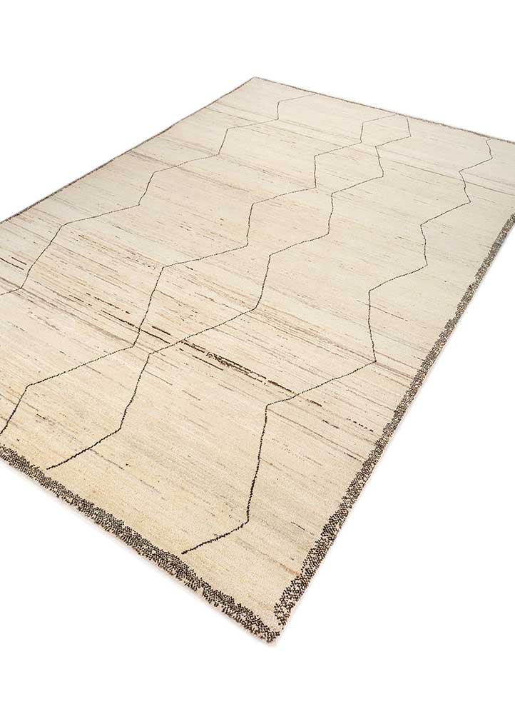 Wollteppich - 270 x 180 cm - creme