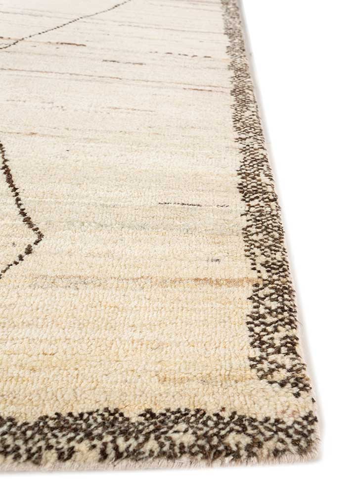 Wollteppich - 270 x 180 cm - creme