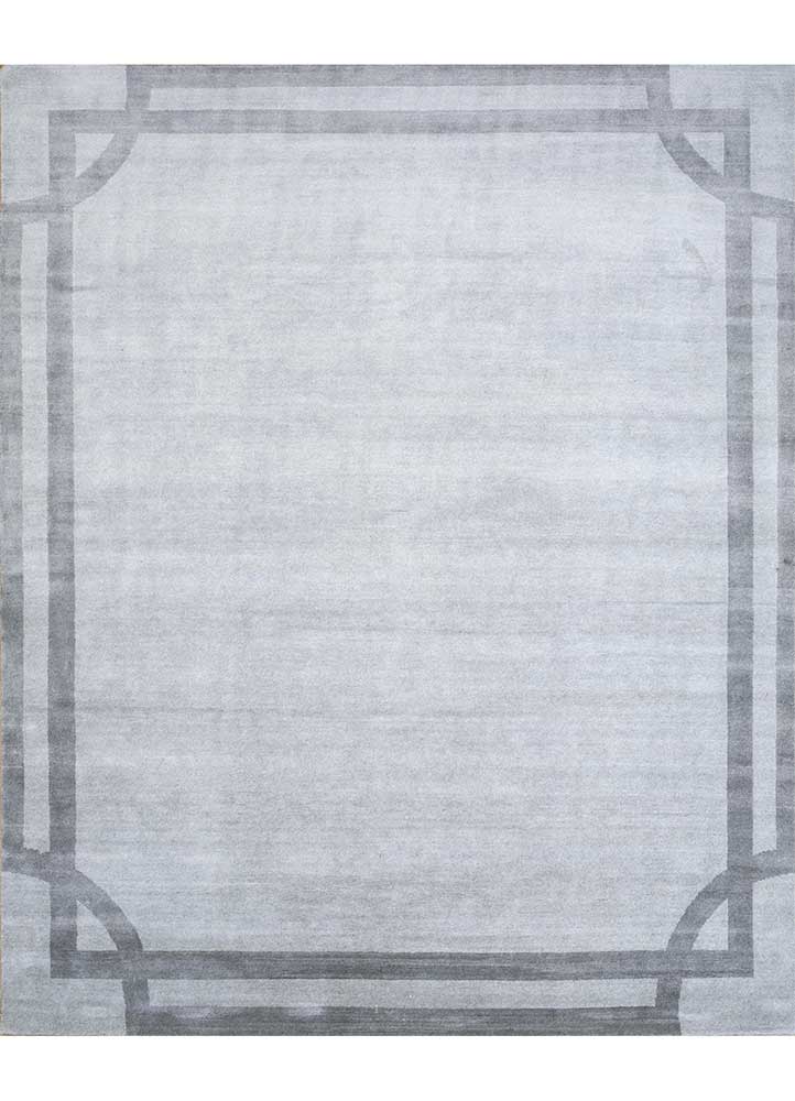 Wollteppich - 300 x 240 cm - hellgrau