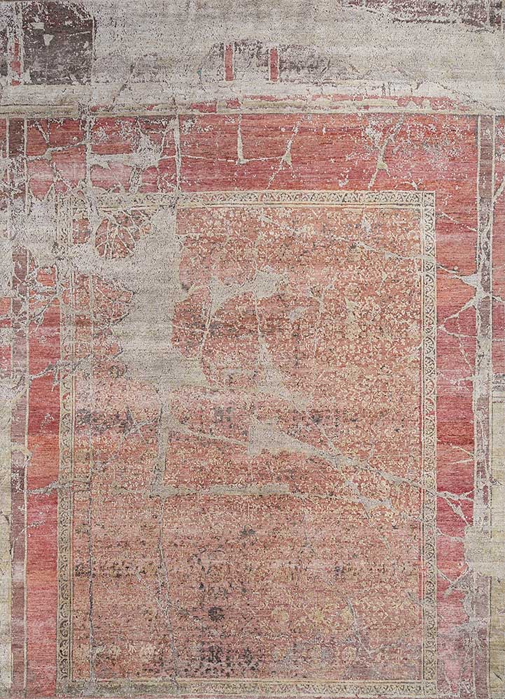 Wollteppich - 300 x 240 cm - orange