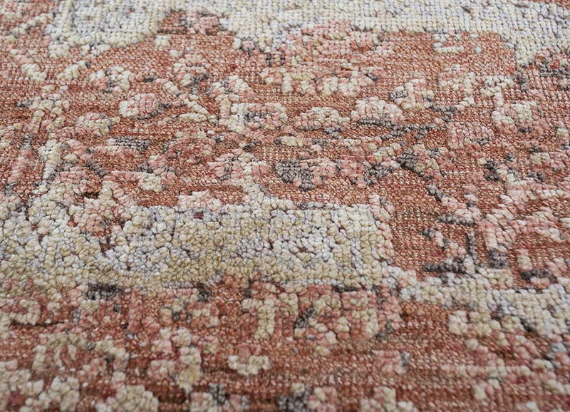 Wollteppich - 300 x 240 cm - orange
