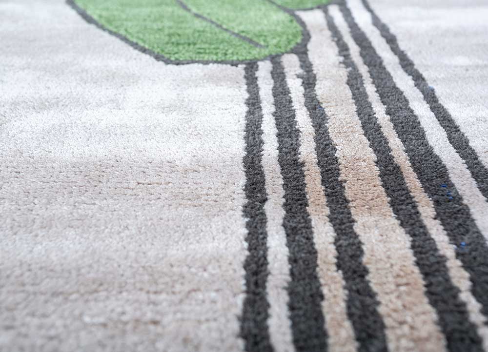 Wollteppich sonderform  - 240 x 150 cm - mehrfarbig