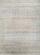 Wollteppich - 300 x 240 cm - silber