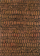Wollteppich - 240 x 150 cm - orange