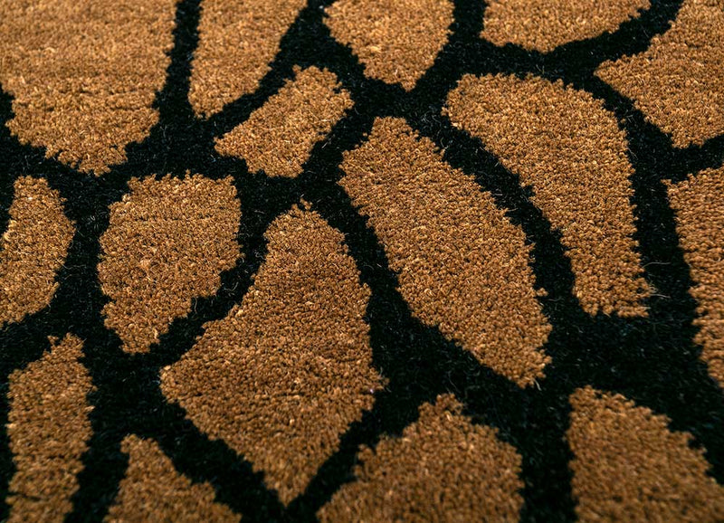 Wollteppich - 240 x 150 cm - orange