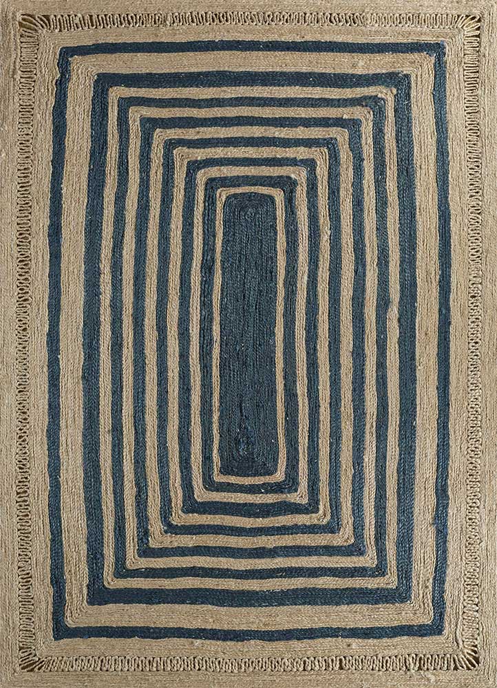 Juteteppich - 240 x 150 cm - grün