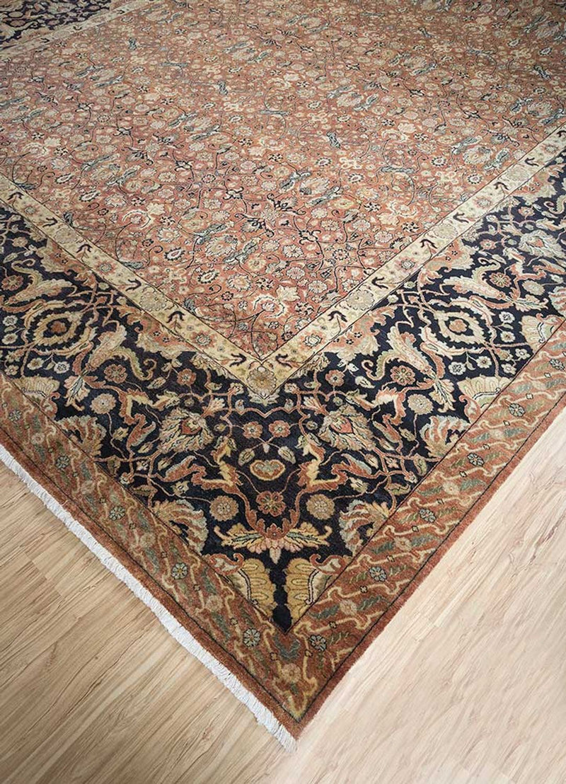 Orientteppich - 450 x 360 cm - braun