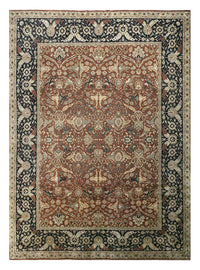 Wollteppich - 450 x 360 cm - orange