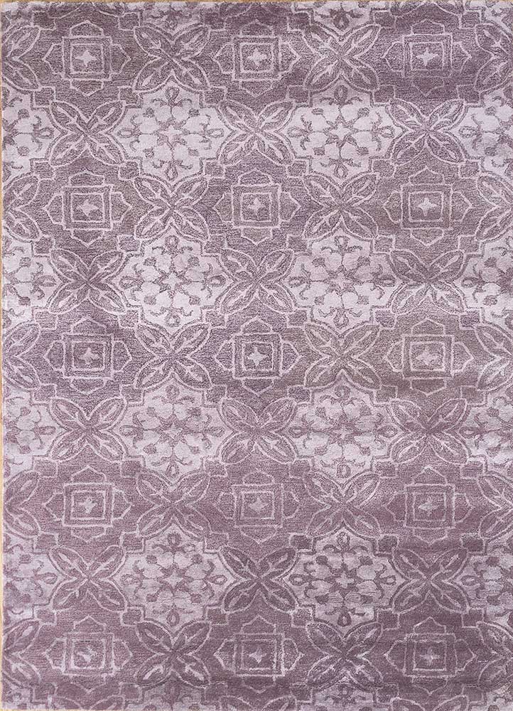 Wollteppich - 240 x 150 cm - lila