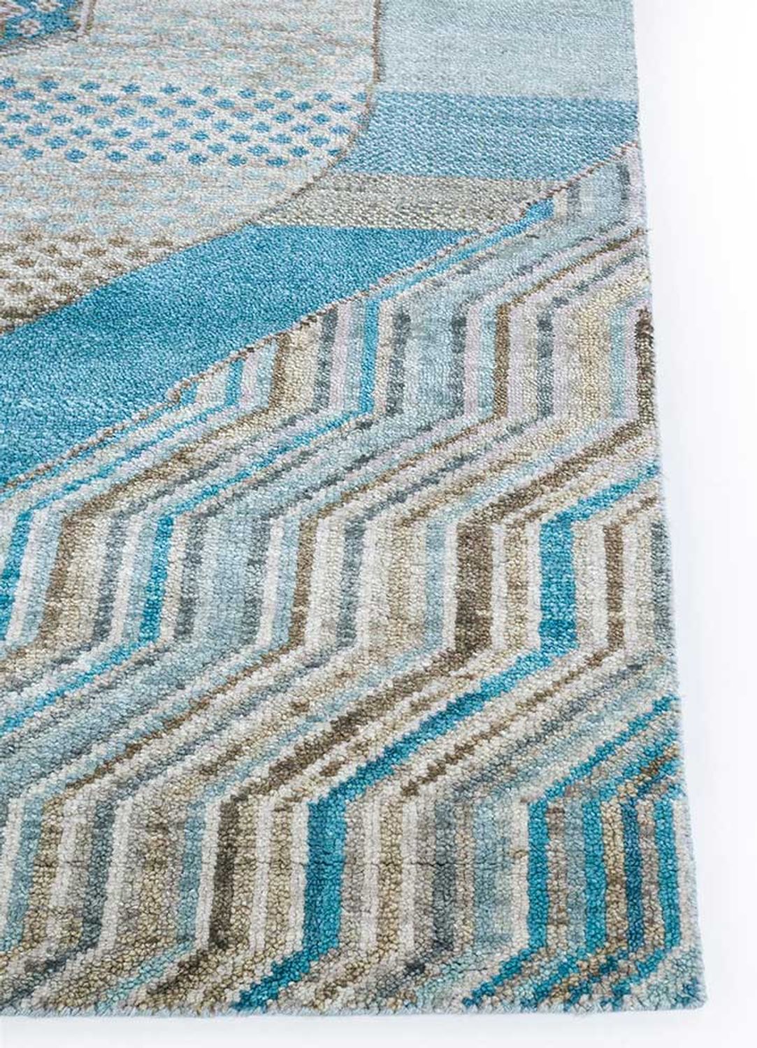 Wollteppich - 240 x 150 cm - mehrfarbig