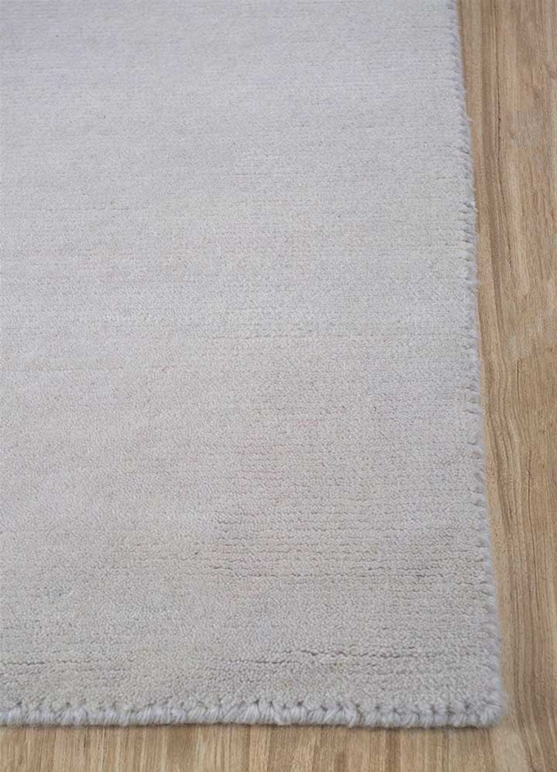 Wollteppich - 240 x 150 cm - dunkelgrau