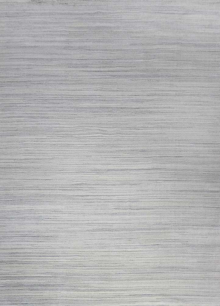 Wollteppich - 360 x 450 cm - hellgrau
