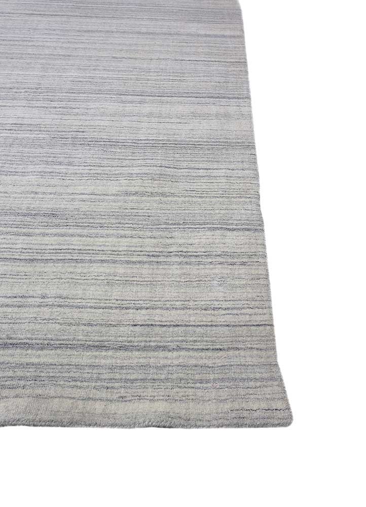 Wollteppich - 360 x 450 cm - hellgrau