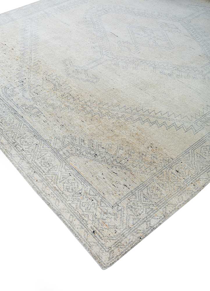 Wollteppich - 240 x 300 cm - creme