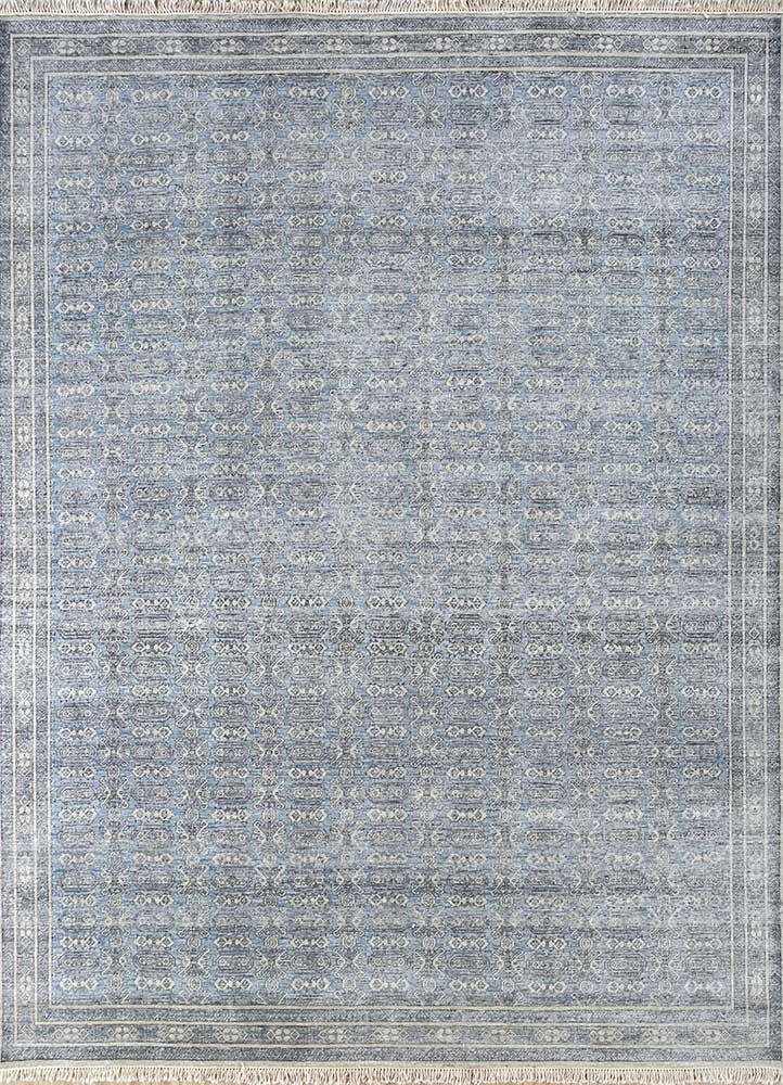 Wollteppich - 300 x 240 cm - grau