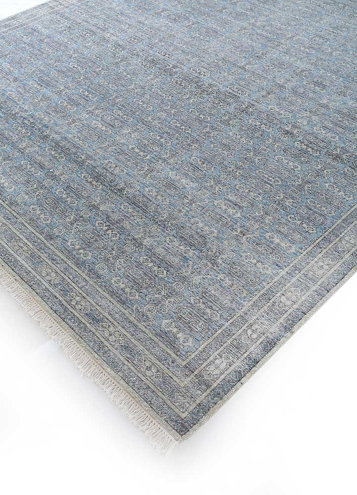 Wollteppich - 300 x 240 cm - grau