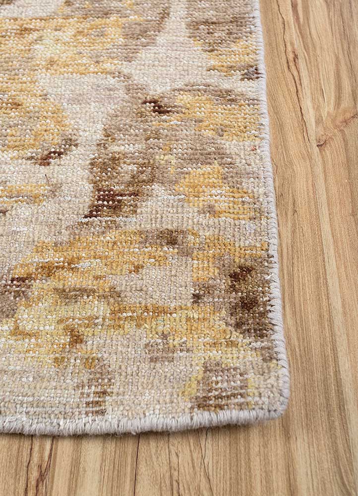 Wollteppich - 420 x 300 cm - beige