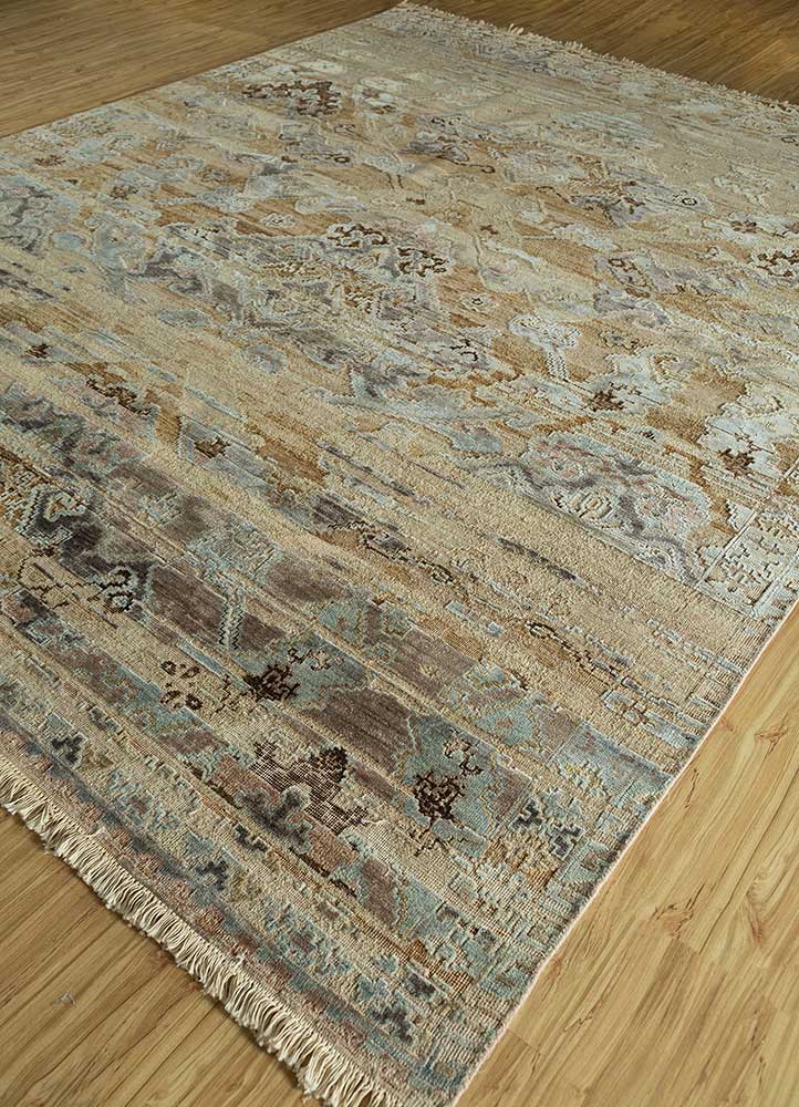 Wollteppich - 300 x 240 cm - beige