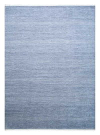 Wollteppich - 360 x 270 cm - blau