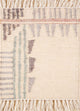 Wollteppich - 90 x 60 cm - beige