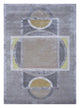 Wollteppich - 270 x 180 cm - violett