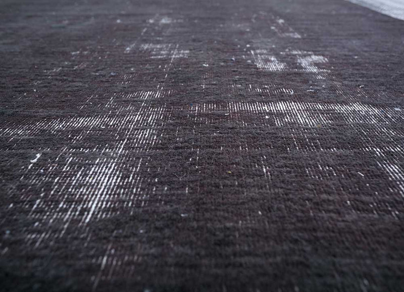 Wollteppich - 300 x 240 cm - grau