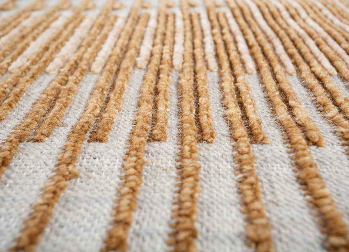 Wollteppich - 270 x 180 cm - braun